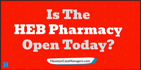 Heb pharmacy hrs. Looking for a convenient and affordable pharmacy in Texas? Visit www heb com pharmacy to find your nearest H-E-B store, where you can get prescriptions, vaccines, health screenings and more. H-E-B is your trusted partner for your health and wellness needs. 