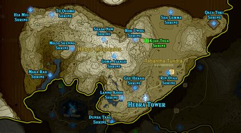 All Locations - BOTW - Breath of the Wild. The locations below include towers, shrines, stables, villages and towns. Please also visit Korok Seed Locations by region.. 