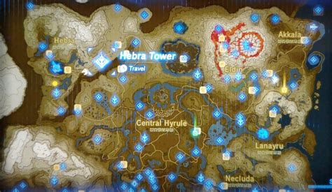 Hebra tower botw. This is probably the first tower that you can unlock as early in the game as possible. Climb up the rock and make your way to the top, resting on the nearby ledges. Head for the pedestal to ... 