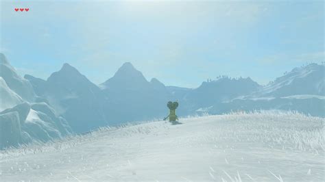 Breath of the Wild. The Corvash Peak is located at the south end of the Hebra South Summit and directly south of the Talonto Peak. As part of the Hebra Mountains, the area is bitterly cold, requiring Link to wear armor that has Cold Resistance, such as the Snowquill Set. The peak overlooks the Hebra Plunge found to the southeast..