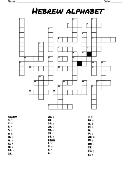 The Crossword Solver found 30 answers to "hebrew prophet", 5 letters crossword clue. The Crossword Solver finds answers to classic crosswords and cryptic crossword puzzles. Enter the length or pattern for better results. Click the answer to find similar crossword clues . Enter a Crossword Clue.. 