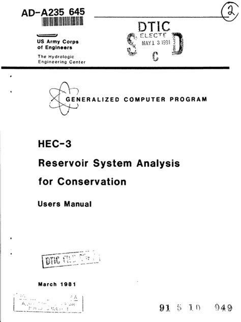 Hec 3 reservoir system analysis for conservation users manual cpd3a. - Ferrari 512tr testarossa workshop service repair manual download.