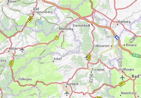 Heddinghausen (Germany) map - nona.net