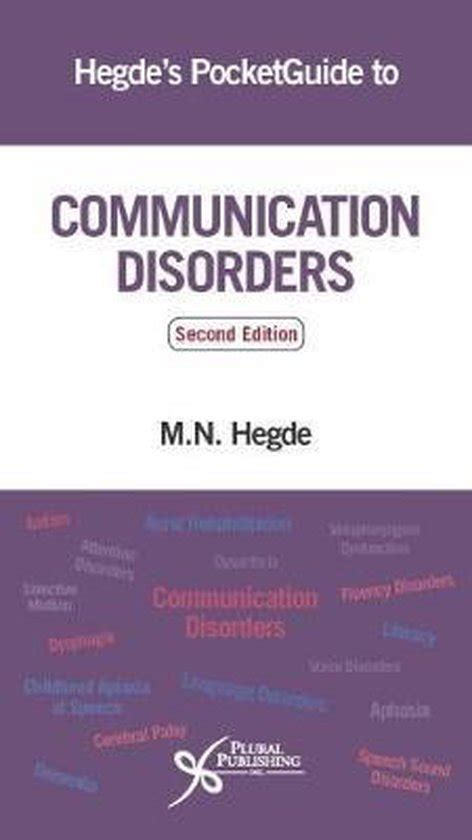 Hegde s pocketguide to communication disorders. - Solution manual financial accounting second edition.