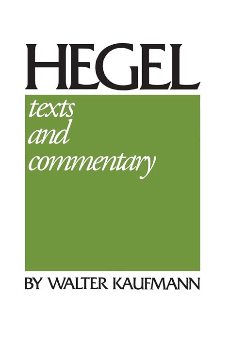 Hegel Texts And Commentarya Commentary On Herodotus