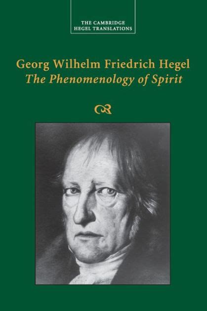Download Hegels Phenomenology Of Spirit By Georg Wilhelm Friedrich Hegel