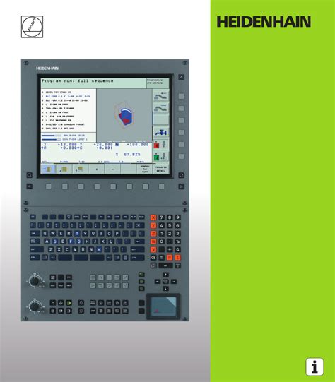 Heidenhain itnc 530 iso manuale di programmazione. - Mercury mariner 50hp 4 stroke manual.