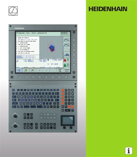 Heidenhain itnc 530 user manual download. - Risposte alla guida della letteratura esterna.