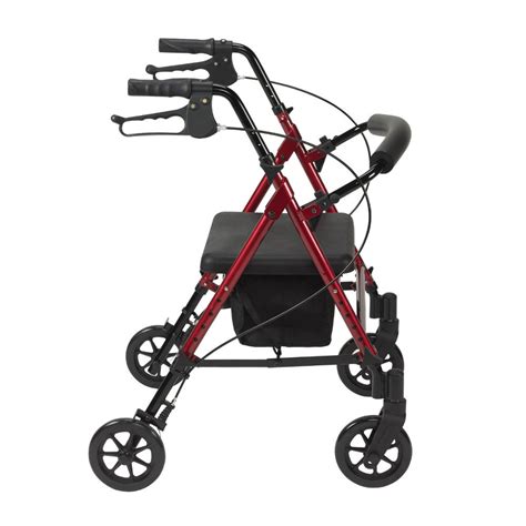 Height Adjustable Walker 4 Wheel Walker Ableworld