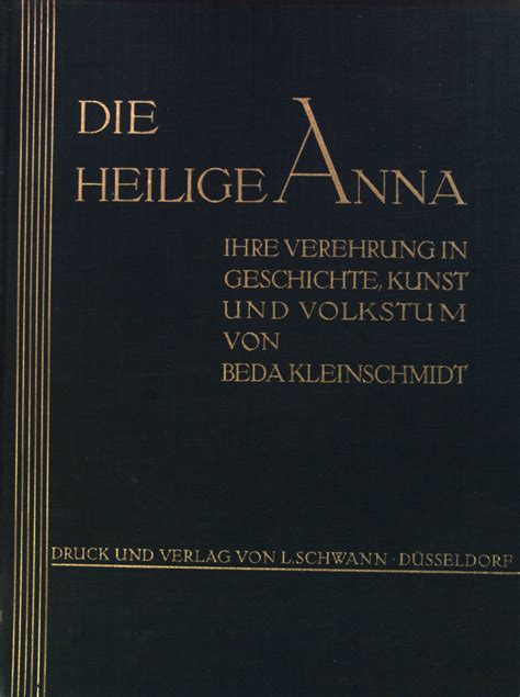 Heilige anna, ihre verehrung in geschichte, kunst und volkstum. - Atlas copco zr 315 vsd manual.