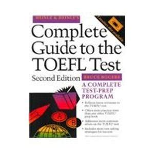 Heinle heinles complete guide to the toefl test by bruce rogers. - S12r pta mitsubishi manuale delle parti.