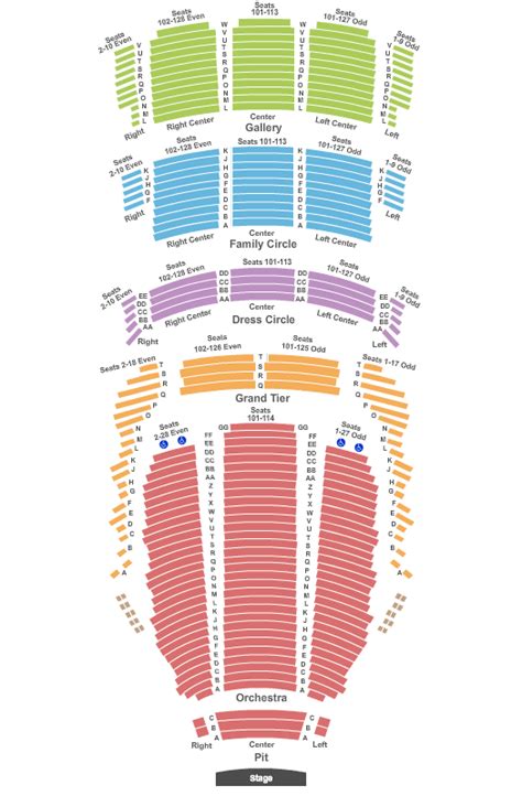 Heinz Hall Seating Chart Matttroy