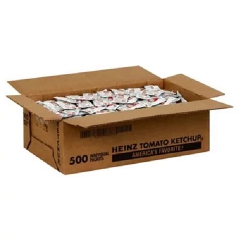 Heinz Ketchup - Individual Packets 500 ct - Smart and Final