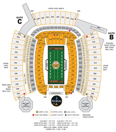 Heinz field steelers seating chart. Upcoming Events at Acrisure Stadium. View All Events. The official home of Pittsburgh Steelers games, University of Pittsburgh Panthers Football games, WPIAL Championships, and legendary concerts. 