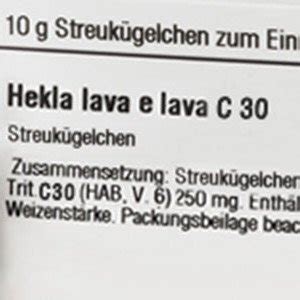 Hekla lava C30 – Dosierung, Einnahme und Wirkung