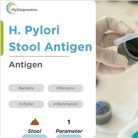 Helicobacter H. Pylori Stool Antigen Test At Home