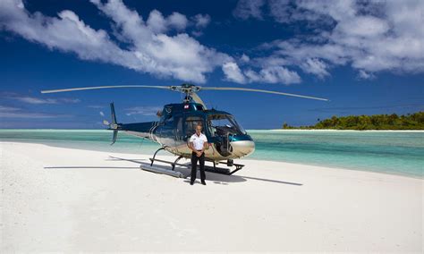 Helicopter Beach Escape to Tupai Tahiti.com