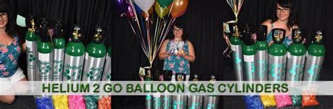 Helium 2 Go: Gas Cylinder Hire & Balloon Party Specialists