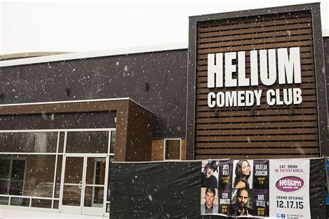 Helium comedy club st louis. Helium & Elements Restaurant. 1151 St Louis Galleria Street. St Louis MO 63117. Events. Calendar; Open Mic; Classes. One Day Workshop; Stand-Up Comedy 101; Careers. Front-Of-House Staff; Kitchen Staff; ... CA in 2003 to pursue his comedy career where he quickly became a favorite and regular in all of Los Angeles major comedy … 