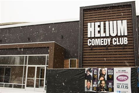 Helium st louis. Mar 20, 2023 · Helium & Elements Restaurant. 1151 St Louis Galleria Street. St Louis MO 63117. Events. Calendar; Open Mic; Classes. One Day Workshop; Stand-Up Comedy 101; Careers. Front-Of-House Staff; Kitchen Staff; ... Chris Cyr is a nationally touring stand-up comedian based out of St. Louis, Missouri. He’s a regular feature and headliner at clubs ... 