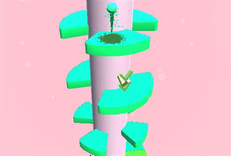 Helix Jump. You should drop the ball between the blocks which are connected to a very long pipe. While you are dropping the ball, you should avid the colored blocks. If you hit them, you lose the game. Challenge your friend and get ready to race about scoring! Game controls: If you want, you can play the game on your mobile device, tablet or PC.. 
