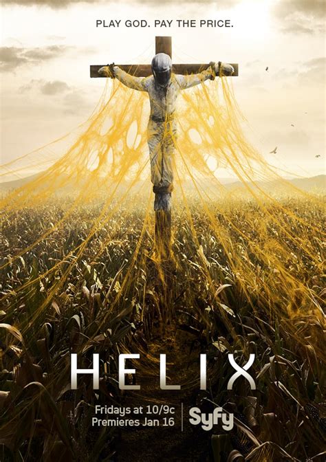 Helix tv series. 2014, 2015. 3.9 / 5. Helix is a science fiction thriller that focuses on a CDC expedition into the arctic. They go there to investigate the potential outbreak of a disease with no idea what they are getting themselves into. They encounter an almost zombie-like threat that could threaten mankind itself whilst the operator of the facility seems ... 