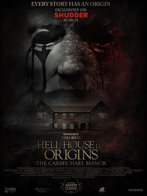 Hell house origins. Oct 27, 2023 ... Hell House LLC Origins: The Carmichael Manor. ... Halloween Suggestions: Shudder's “Hell House LLC Origins” or “When Evil Lurks? 