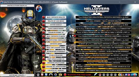 Helldivers 2 Cheat Engine 2 hacks cheats