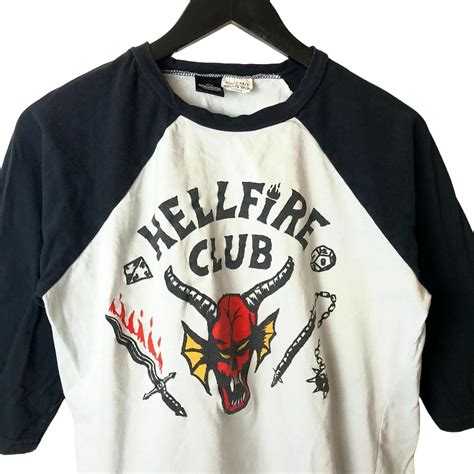 Hellfire Club Raglan T-Shirt - 80