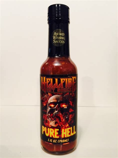 Hellfire hot sauce. Hellfire Hot Sauce crafts gourmet hot sauces and the hottest hot sauces in the world with organic peppers. Taste our firey hot sauces featured on Hot Ones! Now even hotter! With over 50% Carolina Reaper and 25% Trinidad Scorpion along with 7-Pot Primo and Ghost pepper! Fire-ar-rhea When one's ass is on fire due to explosive diarrhea usually ... 
