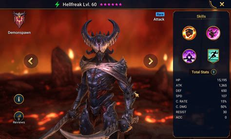 Hellfreak raid. Guide and information on Infernal Beast (Hellfreak) equipment, grace and mastery. (For your information, pages may be updated from time to time, so bookmark them (CTRL + D) on your browser to come back quickly if you start). Guide to mastery, grace and artifacts on Bête Infernale (Hellfreak) on RSL 
