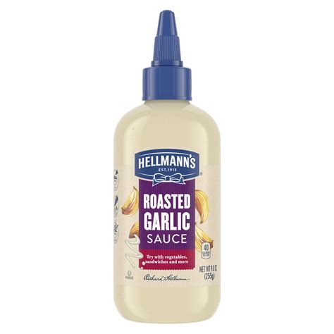 Hellmanns Roasted Garlic Sauce - 9 Fl. Oz. - Star Market