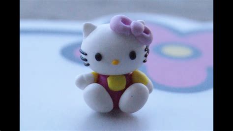 Hello Kitty Chibi Polymer Clay Pen - YouTube