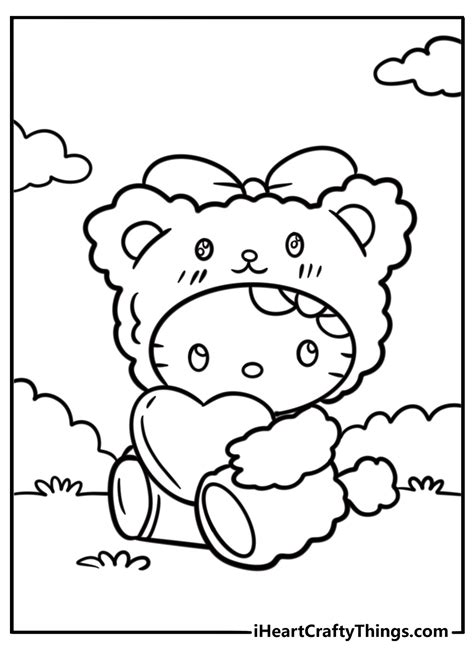 Hello Kitty Coloring Ki