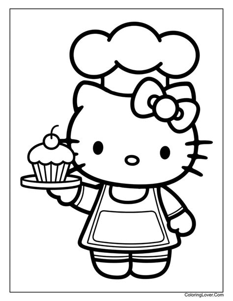 Hello Kitty Coloring Printables