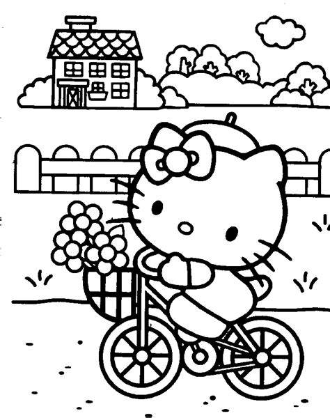 Hello Kitty Coloring Sheets Free Printable at sasdiligenceblog Blog