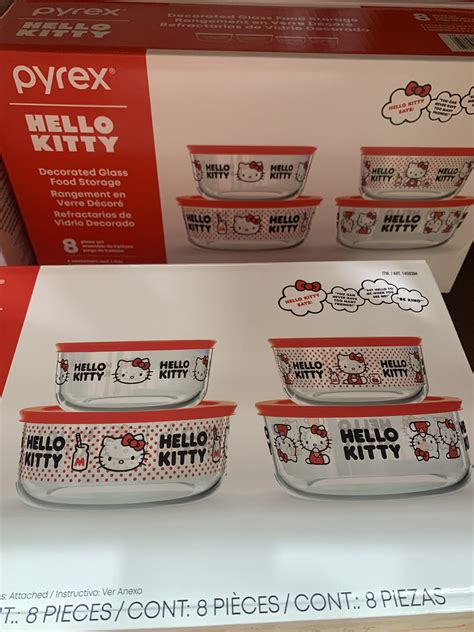 Hello Kitty Pyrex : r/Costco - Reddit