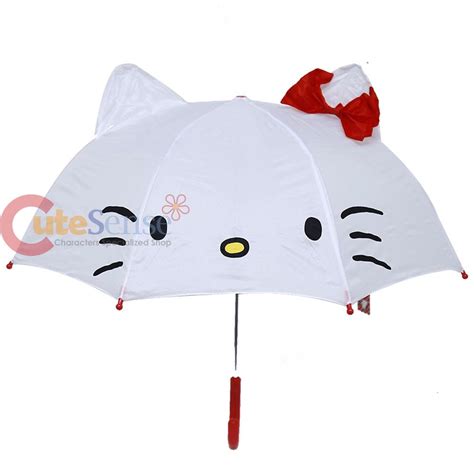 Hello Kitty Umbrella with Ears #149732745 - worthpoint.com