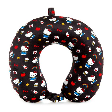 Hello Kitty x FUL Black Neck Pillow - Sanrio