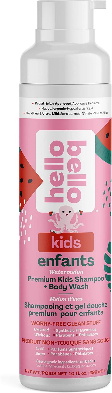 Hello bello watermelon shampoo.  It&rsquo;s extra gentle cleaning for extra dirty kiddos.  De...