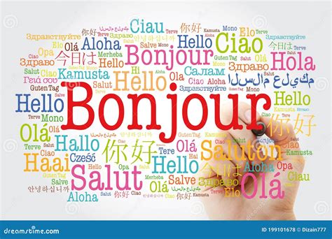 Hello french. According to the Oxford English Dictionary, hello is an alteration of hallo, hollo, [1] which came from Old High German " halâ, holâ, emphatic imperative of halôn, holôn to fetch, used especially in hailing a ferryman". [5] It also connects the development of hello to the influence of an earlier form, holla, whose origin is in the French ... 