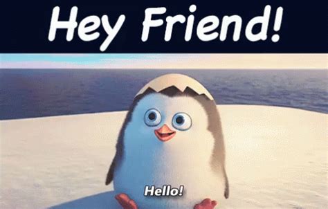 Hello friend gif. All the GIFs. Find GIFs with the latest and newest hashtags! Search, discover and share your favorite Say-hello-to-my-little-friend GIFs. 