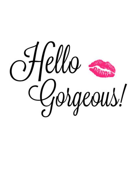 Hello gorgeous. See some common questions and answers below, or call us at 239-261-3131 . Here at Hello Gorgeous! Salon our top priority is promoting healthy hair for our clients. We take professional hair care seriously while staying on the cutting edge of new techniques and trends. Hello Gorgeous! 