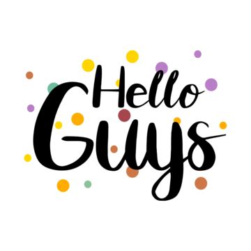 Hello guys. On my