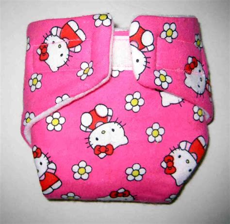 Hello kitty diaper - Etsy