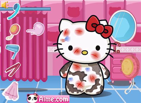 Girl Games. Advertising. Play Hello Kitty Face Doctor - Free 