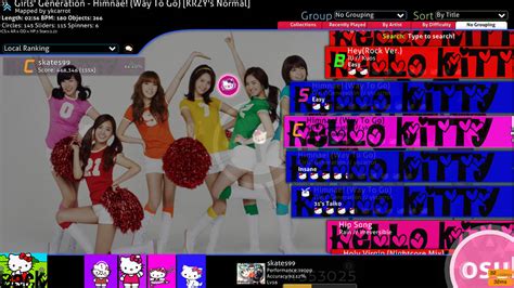 Hello kitty osu skin. Played by: http://osu.ppy.sh/u/mordevonVideo created with osu!record: http://osurecord.weeaboo.com/Beatmap: http://osu.ppy.sh/b/417884Another Osu! video. I d... 