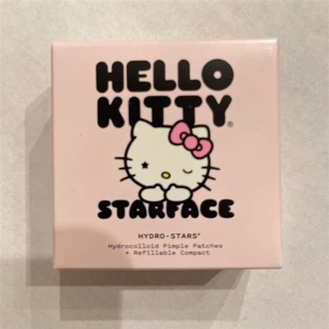 Hello kitty starface pimple patches. Product details. Replenish your stash of 100% hydrocolloid pimple protectors with Starface Yellow Hydro-Star Pimple Patches 32ct. Hydrocolloid is clinically proven to help absorb fluid and reduce inflammation to shrink pimples overnight. Perfectly shaped to grip the contours of the face, Hydro-Stars are designed to really stick: They shield ... 