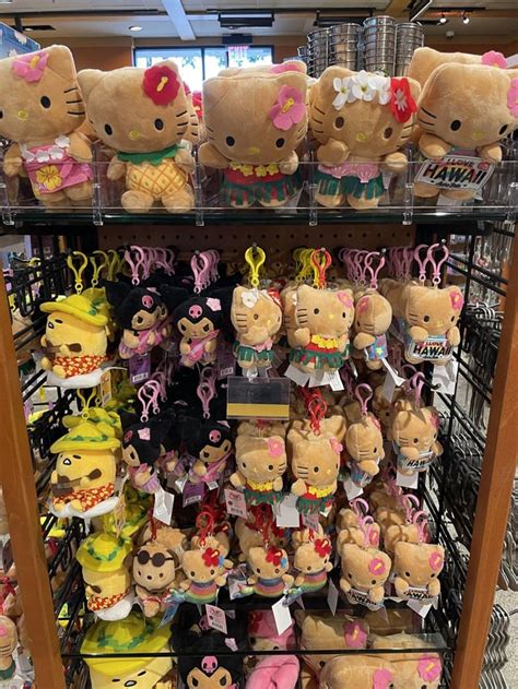 Hello kitty store in hawaii. New - HAWAII Limited Edition Hello Kitty Plush 6" - HULA KISS ... ad vertisement by Etsy seller Ad vertisement from Etsy seller KawaiiAestheticHut From shop KawaiiAestheticHut. Sale Price $15.99 $ 15.99 $ 19.99 Original Price $19.99 (20% off) Add to Favorites ... 