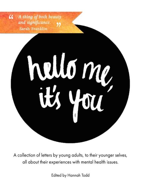 Read Hello Me Its You By Hannah Todd